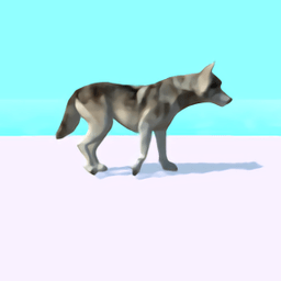 像狗一样的跑游戏(doggy run)